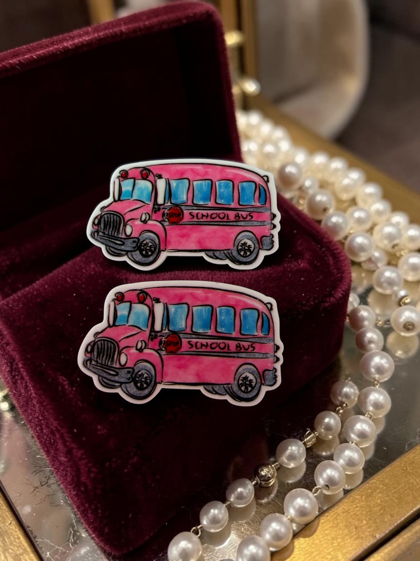 Pink School Bus