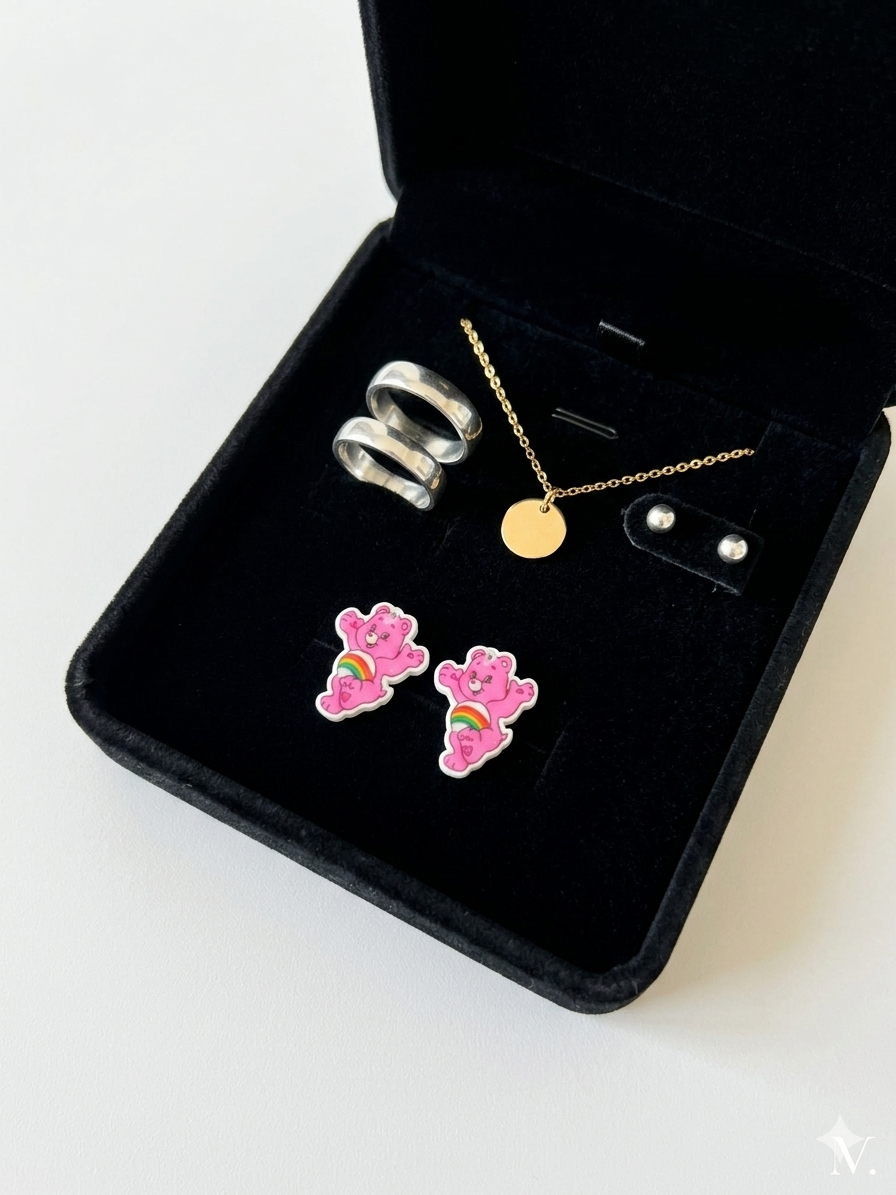 Tiny Pink Care Bear