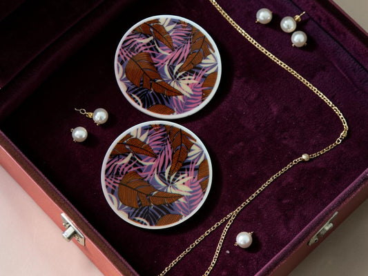 Round Ferns - Boho Style
