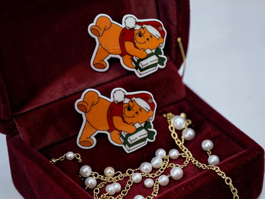 Christmas Pooh With Present