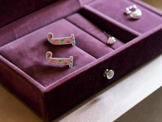 Floral Letter J